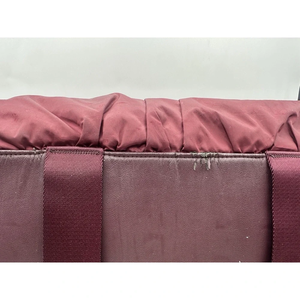 LULULEMON Gym To Win Maroon Duffel Bag Yoga Gym Workout Travel Weekender